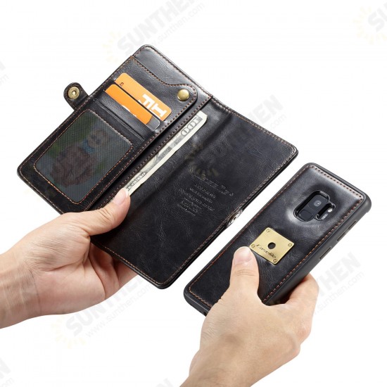 Detachable Wallet Protective Case For Samsung Galaxy S9