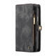 Magnetic Detachable Zipper Wallet Cash Pocket Card Slots Protective Case For iPhone XS Max