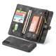 Magnetic Detachable Zipper Wallet Cash Pocket Card Slots Protective Case For iPhone XS Max