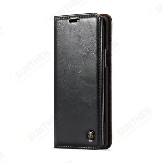 Wallet Kickstand Protective Case For Samsung Galaxy S9 Magnetic Flip Card Slots