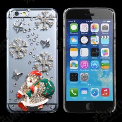 Christmas Gift Handmade Bling Santa Claus Case Cover For iPhone 6 Christmas Gift Handmade Bling Santa Claus Case Cover For iPhone 6