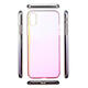 Color Gradient Shockproof Transparent Hard PC Case Cover for iPhone X