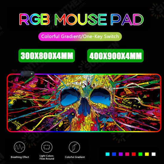 Colorful RGB LED Large Gaming Mouse Pad Macbook Gamer Mousepad Big Mouse Pad Rubber Surface Mouse Desk Keyboard Mat Colorful RGB LED Large Gaming Mouse Pad Macbook Gamer Mousepad Big Mouse Pad Rubber Surface Mouse Desk Keyboard Mat