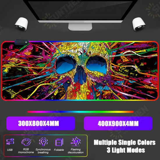 Colorful RGB LED Large Gaming Mouse Pad Macbook Gamer Mousepad Big Mouse Pad Rubber Surface Mouse Desk Keyboard Mat Colorful RGB LED Large Gaming Mouse Pad Macbook Gamer Mousepad Big Mouse Pad Rubber Surface Mouse Desk Keyboard Mat