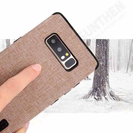 Cotton Cloth Soft TPU Case for Samsung Galaxy Note 8/S8Plus/S8/S7 Edge/S7