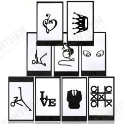 Creative Decal Vinyl Skin Cover Sticker For iPhone 4 4S 5 5S 5C 6 6S Plus