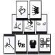 Creative Decal Vinyl Skin Cover Sticker For iPhone 4 4S 5 5S 5C 6 6S Plus Creative Decal Vinyl Skin Cover Sticker For iPhone 4 4S 5 5S 5C 6 6S Plus