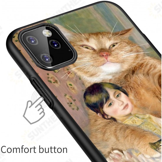 Creative Retro Oil Painting Cat Pattern Protective Case Back Cover for iPhone 11 / 11 Pro / 11 Pro Max / SE / X / XS / XR / XS Max / 6S / 6S Plus / 7 / 8 / 7 Plus / 8 Plus Creative Retro Oil Painting Cat Pattern Protective Case Back Cover for iPhone 11 / 11 Pro / 11 Pro Max / SE / X / XS / XR / XS Max / 6S / 6S Plus / 7 / 8 / 7 Plus / 8 Plus