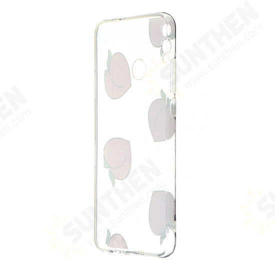 Cute Fruits Cartoon Printed Ultra-thin Shockproof Non-yellow TPU Soft Protective Case Back Cover for Huawei Honor 8x