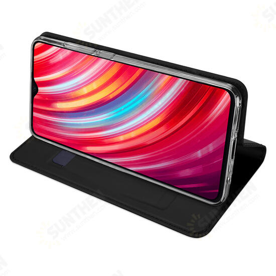 Flip Magnetic with Wallet Card Slot PU Leather Protective Case for Xiaomi Redmi Note 8 Pro Non-original