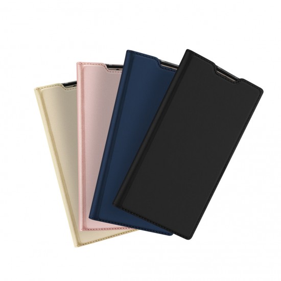 Flip Shockproof with Card Slot PU Leather Protective Case for Samsung Galaxy Note 10+ / Note 10 Plus / Note 10+ 5G