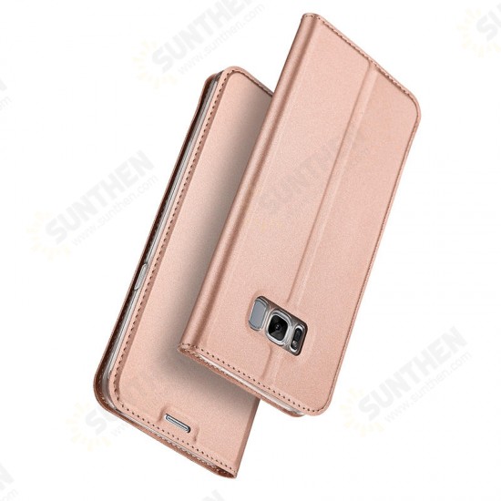 Magnetic Flip Kickstand Case For Samsung S8 Plus