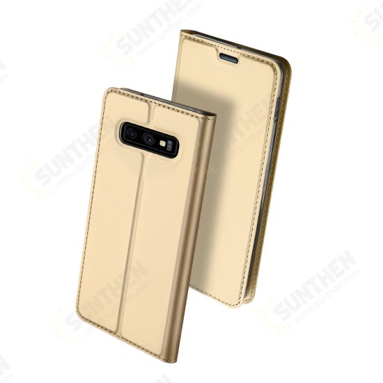 Magnetic Flip Wallet Card Slot Kickstand Protective Case For Samsung Glalaxy S10e 5.8 Inch