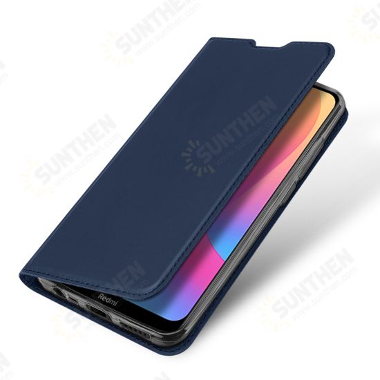 Flip Magnetic With Wallet Card Slot Protective Case Non-original for Xiaomi Redmi 8A