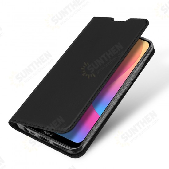 Flip Magnetic With Wallet Card Slot Protective Case Non-original for Xiaomi Redmi 8A
