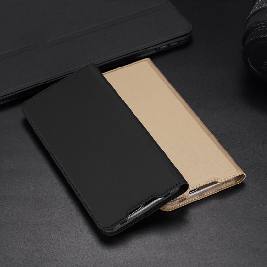 For Xiaomi Mi 10 Lite Case Flip Magnetic with Card Slot Stand Shockproof PU Leather Protective Case Non-original