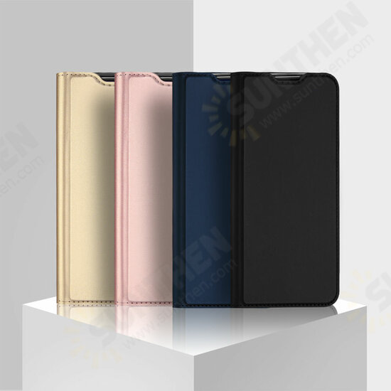 For Xiaomi Redmi Note 9 / Redmi 10X 4G Case Flip Magnetic with Card Slot Stand Shockproof PU Leather Protective Case Non-original