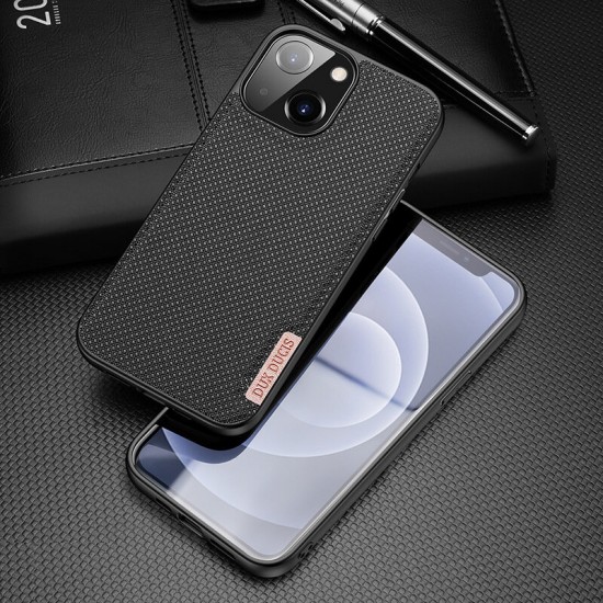For iPhone 13 Mini/ 13/ 13 Pro/ 13 Pro Max Case Breathable Anti-Scratch Shockproof Nylon Woven Fabric Protective Case Back Cover