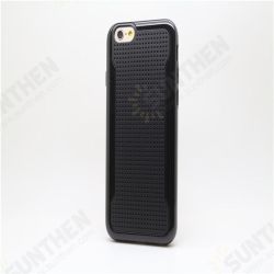 Double Color Small Blade TPU PC Back Case For iPhone 6 Random Delivery