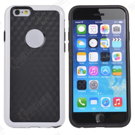 Double Color With Logo Hole Hornet Case For iPhone 6 Random Delivery