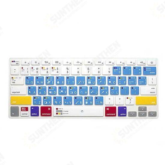 Dustproof Waterproof Silicon US Keyboard Skin For Macbook Pro 17 Inch