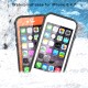 For iPhone 6 4.7 inch Waterproof Case Transparent Touch Screen Shockproof Full Cover Protective Case