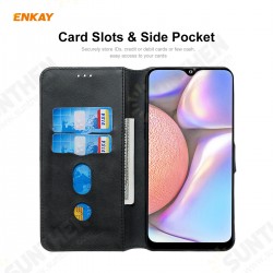ENK-PUC026 for Samsung Galaxy A10S / M01S Case Magnetic Flip with Multi-Card Slot Stand PU Leather + TPU Shockproof Full Body Protective Case ENK-PUC026 for Samsung Galaxy A10S / M01S Case Magnetic Flip with Multi-Card Slot Stand PU Leather + TPU Shockproof Full Body Protective Case