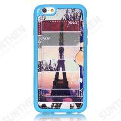 Eiffel Tower Pattern Back Holder Case For iPhone 6 Plus & 6s Plus Eiffel Tower Pattern Back Holder Case For iPhone 6 Plus & 6s Plus