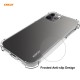 2-in-1 for iPhone 12 Pro Max Accessories with Airbags Non-Yellow Transparent TPU Protective Case + 9H Anti-Scratch Tempered Glass Screen Protector