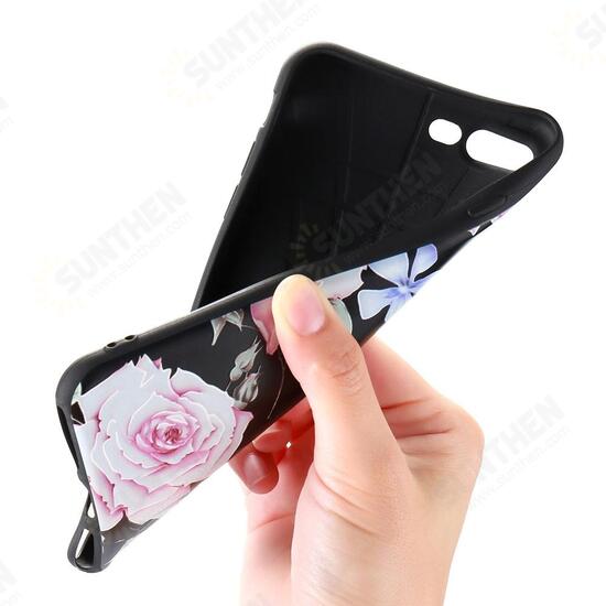 3D Relief Printing Flower Soft TPU Case for iPhone 7/8 7Plus/8Plus