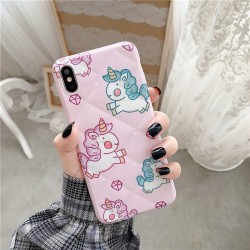 Fashion Cartoon Unicorn Pattern Shockproof Protective Case Back Cover for iPhone 7 / 8 Fashion Cartoon Unicorn Pattern Shockproof Protective Case Back Cover for iPhone 7 / 8