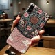 Fashion Chinoiserie Auspicious Clouds Pattern 3D Embossed Anti-slip Anti-fingerprint Shockproof TPU Protective Case