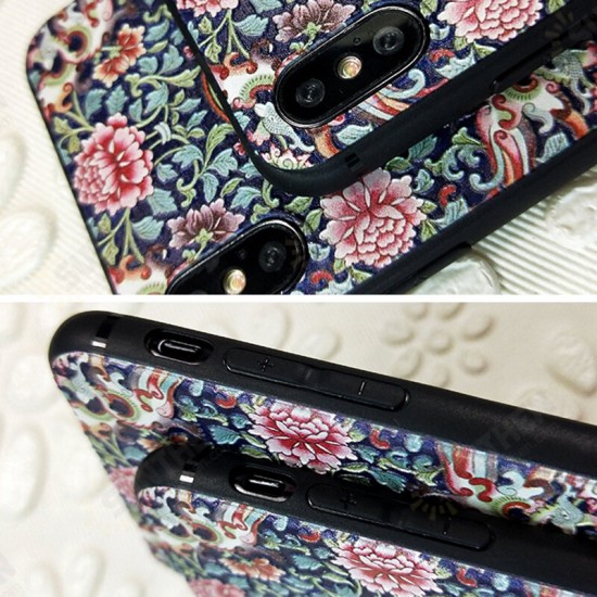 Fashion Chinoiserie Auspicious Clouds Pattern 3D Embossed Anti-slip Anti-fingerprint Shockproof TPU Protective Case Fashion Chinoiserie Auspicious Clouds Pattern 3D Embossed Anti-slip Anti-fingerprint Shockproof TPU Protective Case
