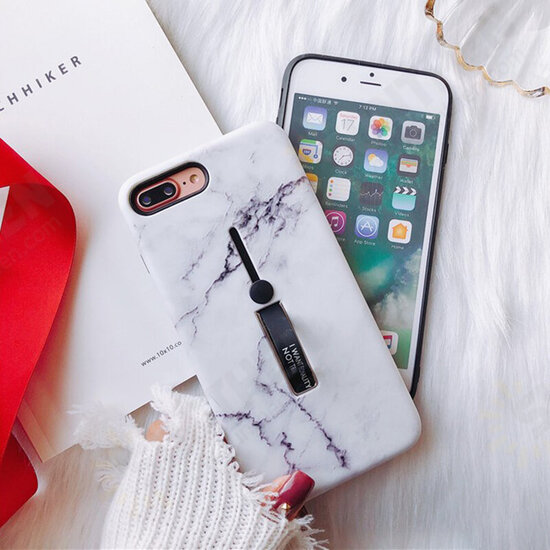 Fashion Couple Marble Pattern PC+TPU Protective Case for iPhone X / XS / XR / XS Max / 6 / 7 / 8 / 6S Plus / 6 Plus / 7 Plus / 8 Plus