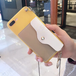 Fashion Creative Wallet Pattern Silicone Protective Case with Strap Card Slot for iPhone X / XS / XR / XS Max / 6 / 7 / 8 / 6S Plus / 6 Plus / 7 Plus / 8 Plus Fashion Creative Wallet Pattern Silicone Protective Case with Strap Card Slot for iPhone X / XS / XR / XS Max / 6 / 7 / 8 / 6S Plus / 6 Plus / 7 Plus / 8 Plus