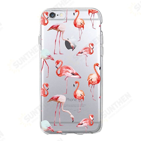 Fashion Flamingo Pattern TPU Anti-scratch Protective Case for iPhone 5S / X / XS / XR / XS Max / 7 / 8 / 7 Plus / 8 Plus Fashion Flamingo Pattern TPU Anti-scratch Protective Case for iPhone 5S / X / XS / XR / XS Max / 7 / 8 / 7 Plus / 8 Plus