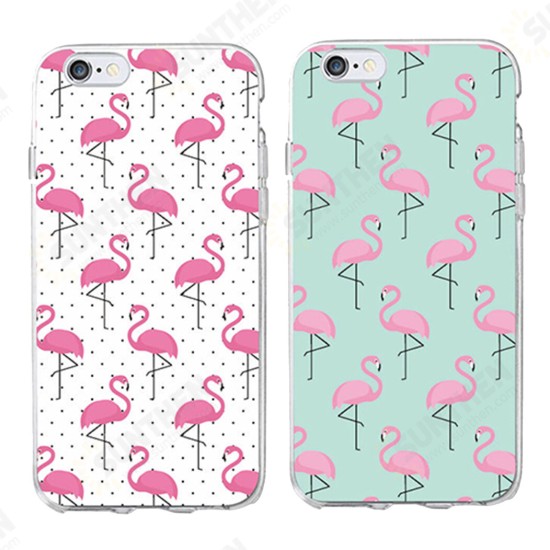 Fashion Flamingo Pattern TPU Anti-scratch Protective Case for iPhone 5S / X / XS / XR / XS Max / 7 / 8 / 7 Plus / 8 Plus Fashion Flamingo Pattern TPU Anti-scratch Protective Case for iPhone 5S / X / XS / XR / XS Max / 7 / 8 / 7 Plus / 8 Plus