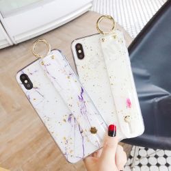 Fashion Marble Pattern with Wrist Strap Bracket Shockproof Epoxy TPU Protective Case for iPhone X / XS / XR / XS MAX / 6 / 6S / 6 Plus / 6S Plus / 7 / 8 / 7 Plus / 8 Plus Fashion Marble Pattern with Wrist Strap Bracket Shockproof Epoxy TPU Protective Case for iPhone X / XS / XR / XS MAX / 6 / 6S / 6 Plus / 6S Plus / 7 / 8 / 7 Plus / 8 Plus