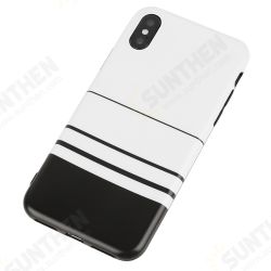 Fashion Simple for iPhone XS Max Case Striped Shockproof Soft TPU Protective Case Back Cover Fashion Simple for iPhone XS Max Case Striped Shockproof Soft TPU Protective Case Back Cover
