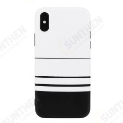 Fashion Simple for iPhone XS Max Case Striped Shockproof Soft TPU Protective Case Back Cover Fashion Simple for iPhone XS Max Case Striped Shockproof Soft TPU Protective Case Back Cover
