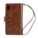 Fashion for iPhone 7 Plus/ 8 Plus Case Flip with Multi-Card Slot Wallet Pocket Stand PU Leather Full Cover Protective Case Back Cover