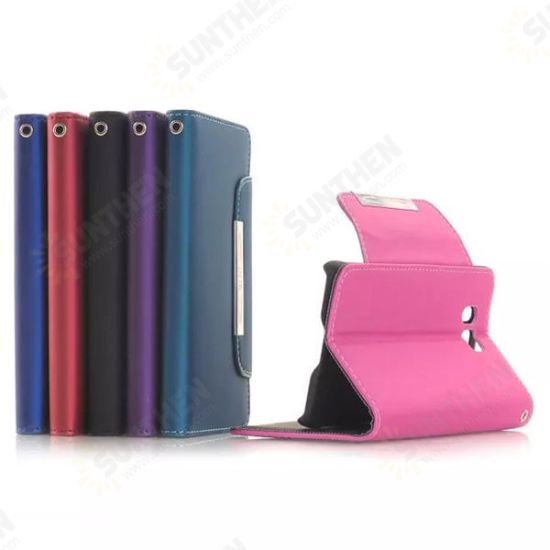 Flip Leather Protective Case With Rope For Samsung Galaxy Alpha G8508S