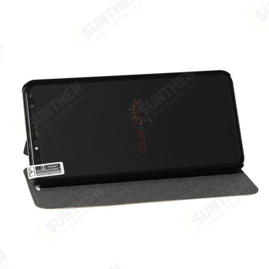 Flip PU Leather With Stand Protective Case For K6