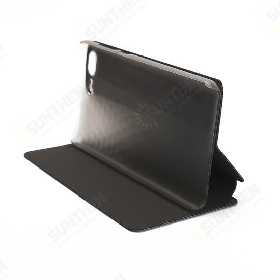 Flip Stand Shockproof PU Leather Protective Case For Leagoo T5