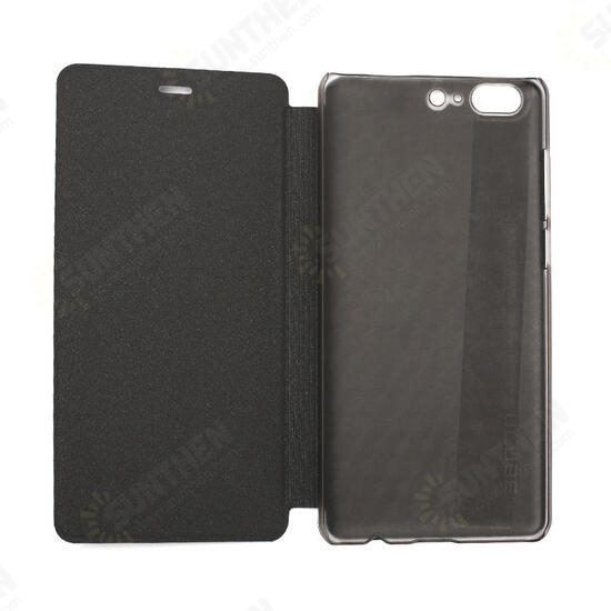 Flip Stand Shockproof PU Leather Protective Case For Leagoo T5