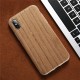 Natural Wood Grain Texture Soft TPU Case For iPhone X