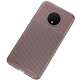 For OnePlus 7T Luxury Carbon Fiber Shockproof Anti-fingerprint Silicone Protective Case
