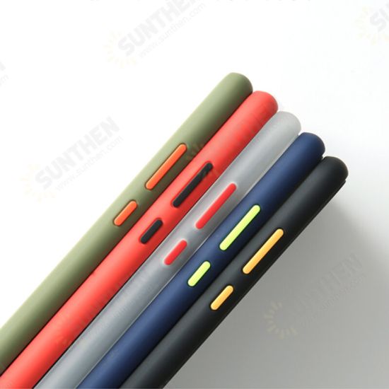 For OnePlus 7T Case Shockproof Anti-fingerprint Matte Translucent Hard PC&Soft TPU Edge Protective Case For OnePlus 7T Case Shockproof Anti-fingerprint Matte Translucent Hard PC&Soft TPU Edge Protective Case