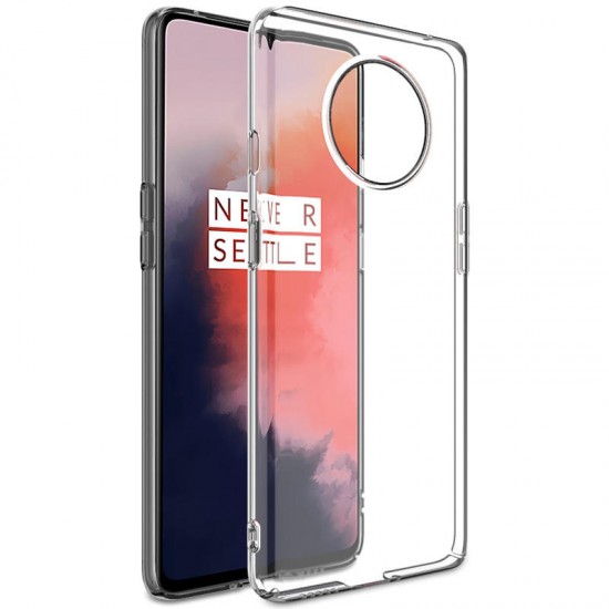 For OnePlus 7T Case Ultra-thin Transparent Shockproof Hard PC Protective Case