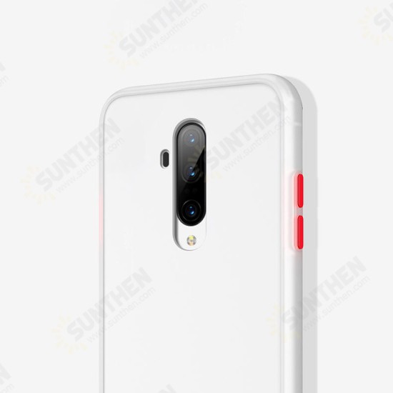 For OnePlus 7T Pro Case Shockproof Anti-fingerprint Matte Translucent Hard PC&Soft TPU Edge Protective Case For OnePlus 7T Pro Case Shockproof Anti-fingerprint Matte Translucent Hard PC&Soft TPU Edge Protective Case